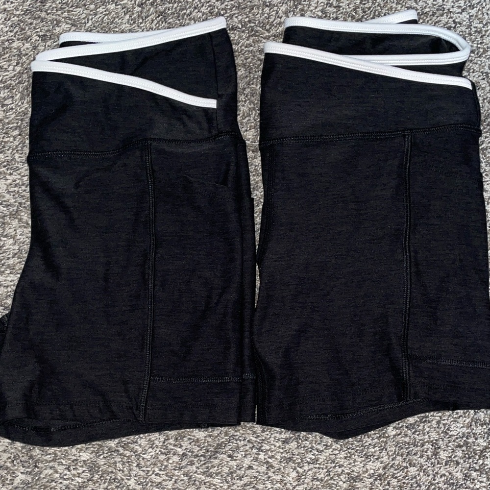 Women’s Athletic Works ‘Buttercore’ High Rise Biker Shorts W/ Pockets Bundle